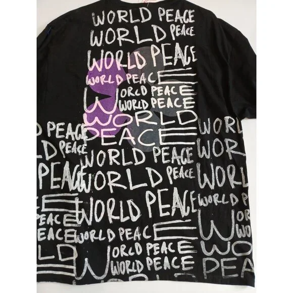 HANES Men's XL(46-48 ) T-Shirt black100%MadeHAITI - Picture 5 of 5